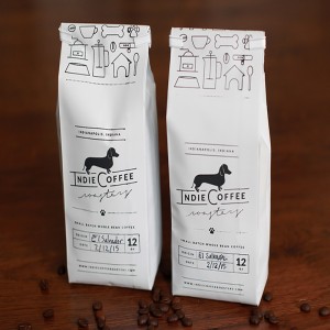 Tamaño personalizado Impreso Refuerzo lateral Empaquetado 15Kg 10Kg 2Kg 2.5 Kg 3Kg 5Kg Bolsas de café para café en grano