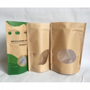 Bolso biodegradable del envase de plástico del PLA para la comida, bolsa respetuosa del medio ambiente del soporte que lamina