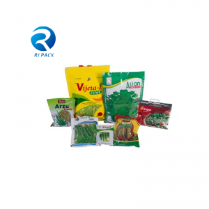 China se levanta bolsas con la cremallera para las semillas