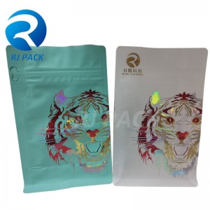 Bolsas de abajo con cremallera con cremallera con estampado UV