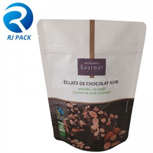 Impresión digital mayorista Kraft Paper Doypack con cremallera